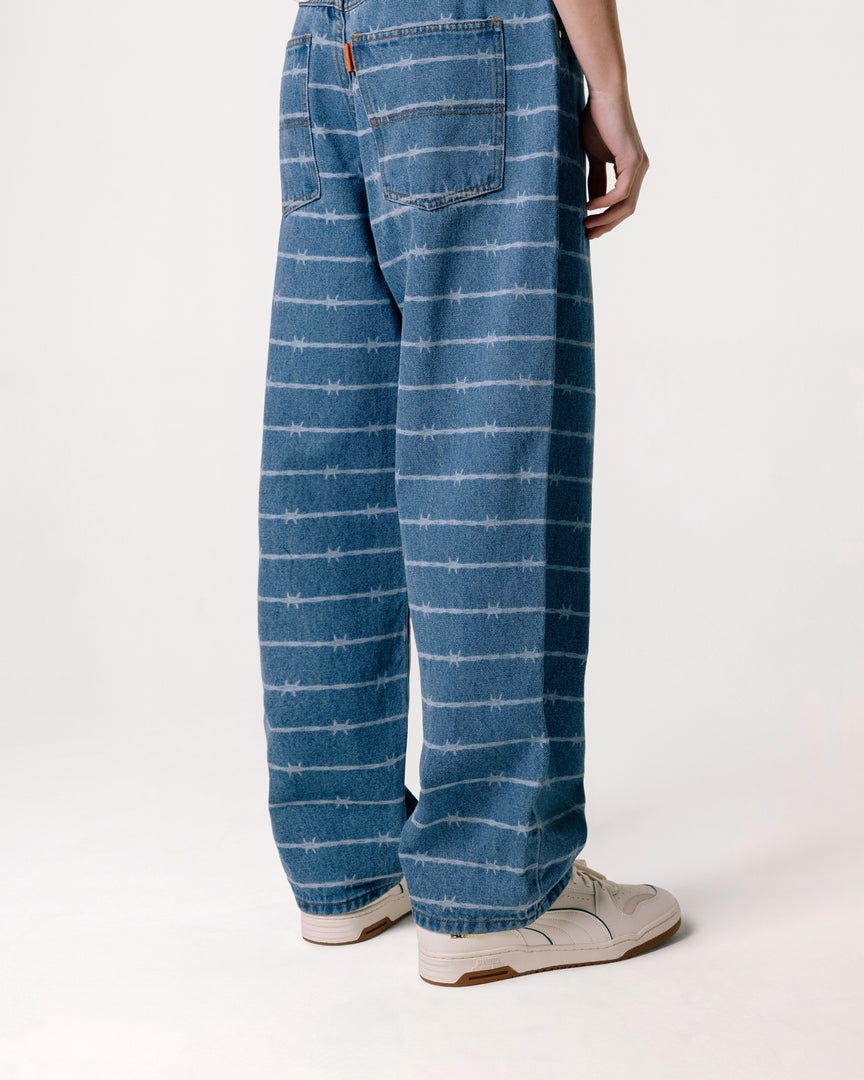 Butter Goods Barbwire Denim Pants, Dark Indigo 7 Butter Goods Barbwire Denim Pants, Dark Indigo