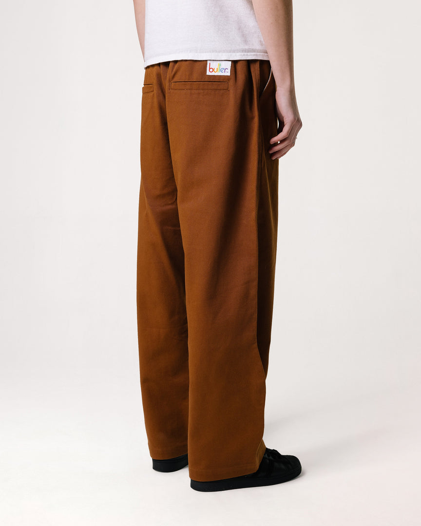 Butter Goods Wide Leg Pants, Brown 6 Butter Goods Wide Leg Pants, Brown