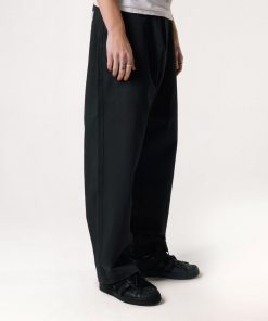 Butter Goods Wide Leg Pants, Black