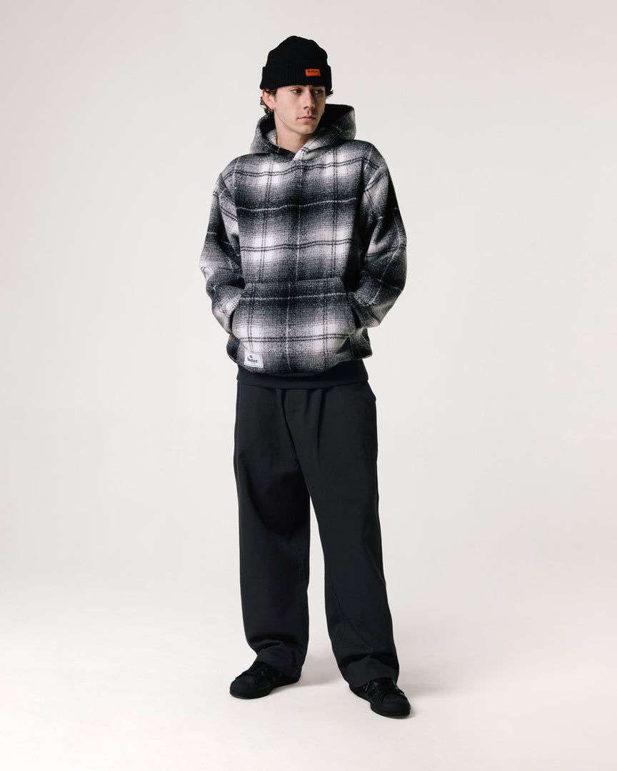 Butter Goods Heavyweight Plaid Pullover, Mandarine / Teal 4 Butter Goods Heavyweight Plaid Pullover, Mandarine / Teal