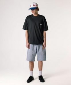 Butter Goods Discovery 6 Panel Cap, White / Navy Hats