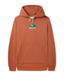 Butter Goods Cell Pullover, Auburn Fleece