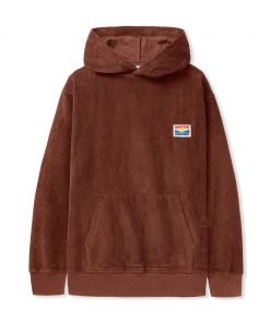 Butter Goods High Wale Cord Pullover, Rust