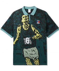 Butter Goods Marathon Polo, Mineral Blue Shirts