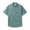 Butter Goods Bug S/S Zip Shirt, Sage Shirts