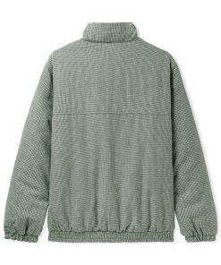 Butter Goods Lodge Reversible Insulated Jacket, Sage / Navy Fleece 8 Butter Goods Lodge Reversible Insulated Jacket, Sage / Navy Fleece