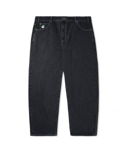 Butter Goods Santosuosso Denim Pants, Washed Black