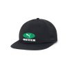 Butter Goods Cell 6 Panel Cap, Puma Black / Amazon Green