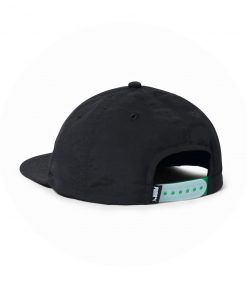 Butter Goods Cell 6 Panel Cap, Puma Black / Amazon Green