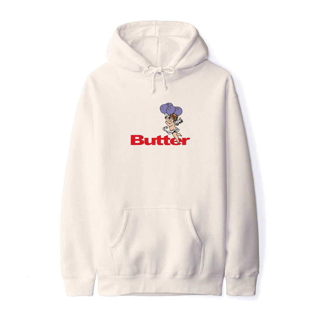 Butter Goods Balloons Logo Pullover, Bone 3 Butter Goods Balloons Logo Pullover, Bone