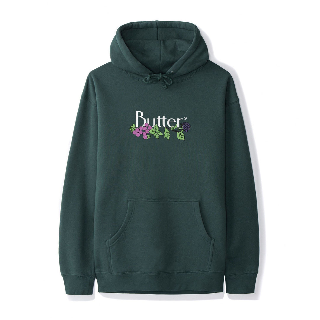 Butter Goods Vine Classic Logo Pullover, Forest Green 3 Butter Goods Vine Classic Logo Pullover, Forest Green