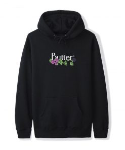 Butter Goods Vine Classic Logo Pullover, Black