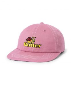 Butter Goods Bug 6 Panel Cap, Berry
