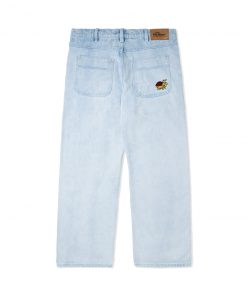 Butter Goods Bug Denim Pants, Light Blue