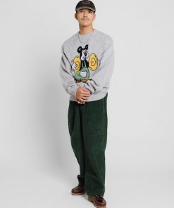 Butter Goods Cymbals Corduroy Pants, Forest Green