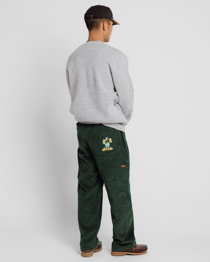 Butter Goods Cymbals Knit Sweater, Heather Grey Fleece 5 Butter Goods Cymbals Knit Sweater, Heather Grey Fleece