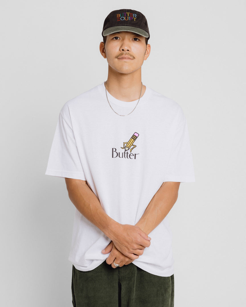 Butter Goods Equipt 6 Panel Cap, Black / Sage 5 Butter Goods Equipt 6 Panel Cap, Black / Sage