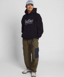 Butter Goods Cherry Trucker Hat, Powder Blue / White Hats