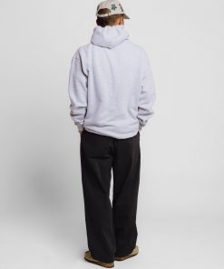 Butter Goods Fleece Roots Pullover, Heather Grey