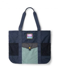 Butter Goods Cargo Tote Bag, Navy / Khaki Accessories