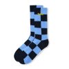 Butter Goods Checker Socks, Navy / Slate Accessories