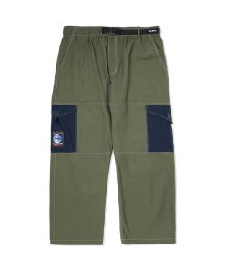 Butter Goods Contrast Cargo Pants. Army