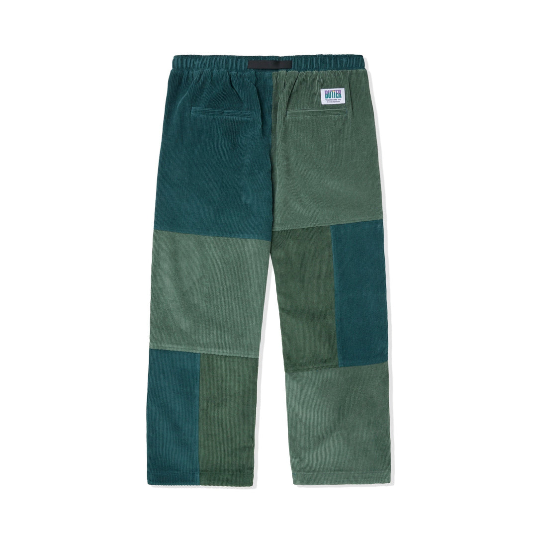 Butter Goods Cord Patchwork Pants, Folliage 4 Butter Goods Cord Patchwork Pants, Folliage