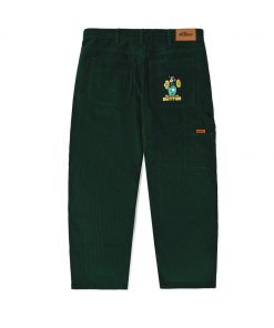 Butter Goods Cymbals Corduroy Pants, Forest Green