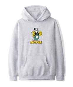 Butter Goods Cymbals Pullover, Heather Grey