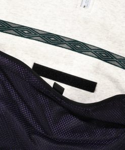 Butter Goods Mesh Fleece 1/4 Zip Pullover, Oatmeal