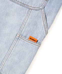 Butter Goods Racing Denim Pants, Light Blue