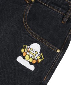 Butter Goods Singer Denim Pants, Washed Black 9 Butter Goods Singer Denim Pants, Washed Black