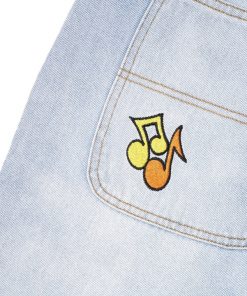 Butter Goods Singer Denim Pants, Light Blue