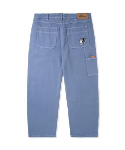 Butter Goods Overdye Denim Pants, Dusk Blue