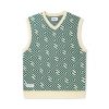 Butter Goods Athena Knit Vest, Peach / Slate Fleece 2 Butter Goods Athena Knit Vest, Peach / Slate Fleece