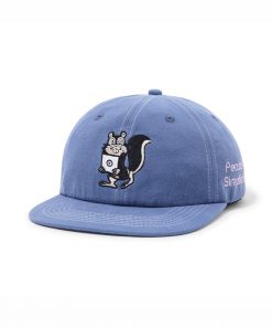 Butter Goods Simplicity 6 Panel Cap, Dusk Blue Hats