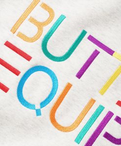 Butter Goods Fleece Equipt Crewneck, Oatmeal