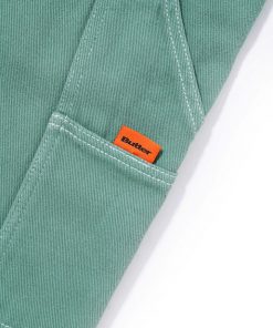 Butter Goods Overdye Denim Pants, Ivy Green