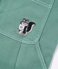 Butter Goods Overdye Denim Pants, Ivy Green