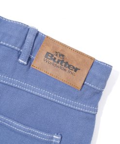 Butter Goods Overdye Denim Pants, Dusk Blue