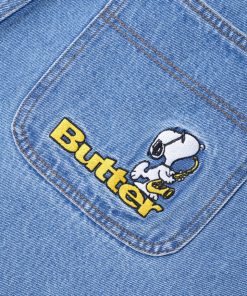 Butter Goods Jazz Denim Jeans, Washed Indigo Pants