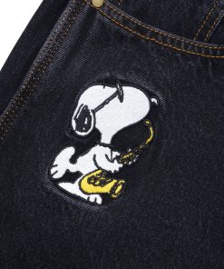 Butter Goods Jazz Denim Jeans, Washed Black Pants