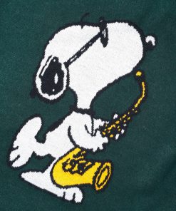 Butter Goods Jazz Knitted Sweater, Forest Green