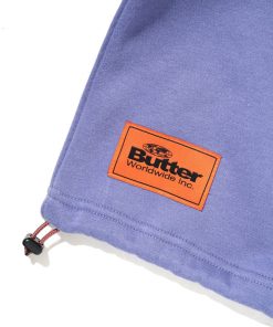 Butter Goods Mesh Fleece 1/4 Zip Pullover, Dusk Blue