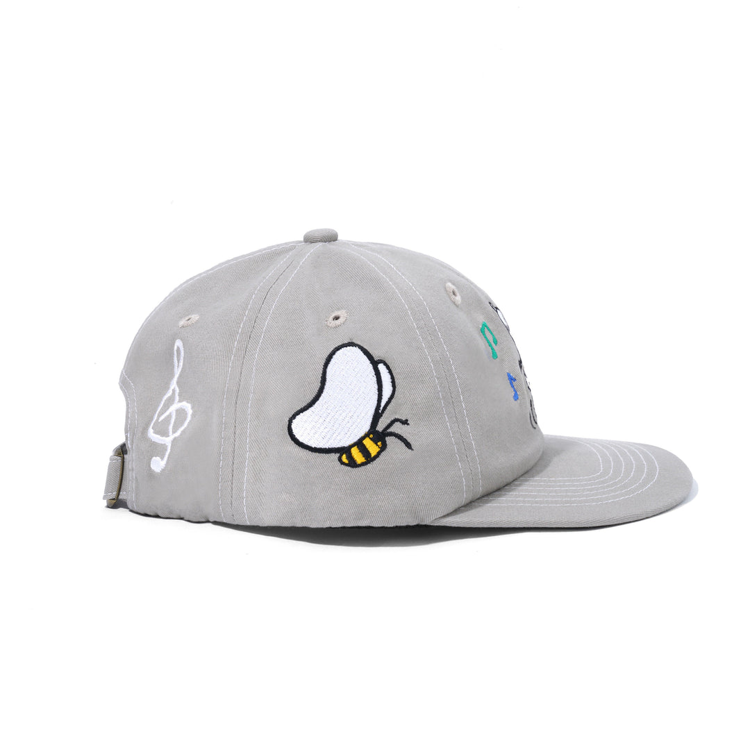 Butter Goods Hats Dance 6 Panel Cap, Khaki 4 Butter Goods Hats Dance 6 Panel Cap, Khaki