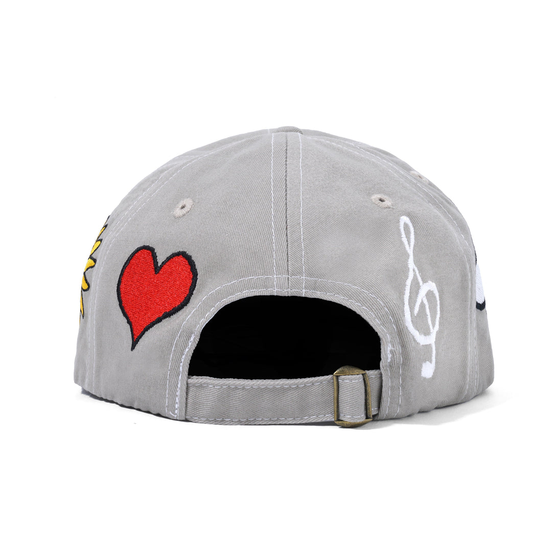 Butter Goods Hats Dance 6 Panel Cap, Khaki 6 Butter Goods Hats Dance 6 Panel Cap, Khaki