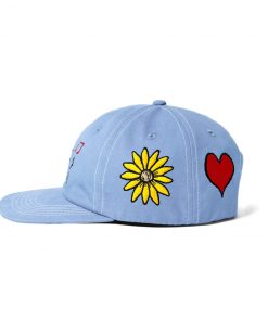 Butter Goods Hats Dance 6 Panel Cap, Slate