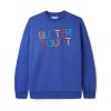 Butter Goods Fleece Equipt Crewneck, Royal