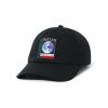 Butter Goods Exploration 6 Panel Cap, Black Hats
