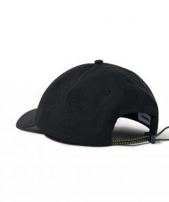 Butter Goods Exploration 6 Panel Cap, Black Hats